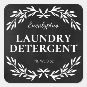 Etiquetas de Detergentes para Lavagem de Produtos
