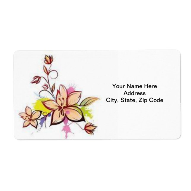 Etiquetas de dia de as mães (Frente)