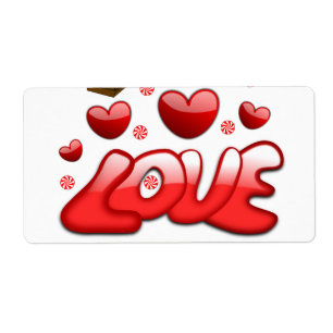 Etiquetas de dia de os namorados