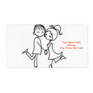 Etiquetas de dia de os namorados