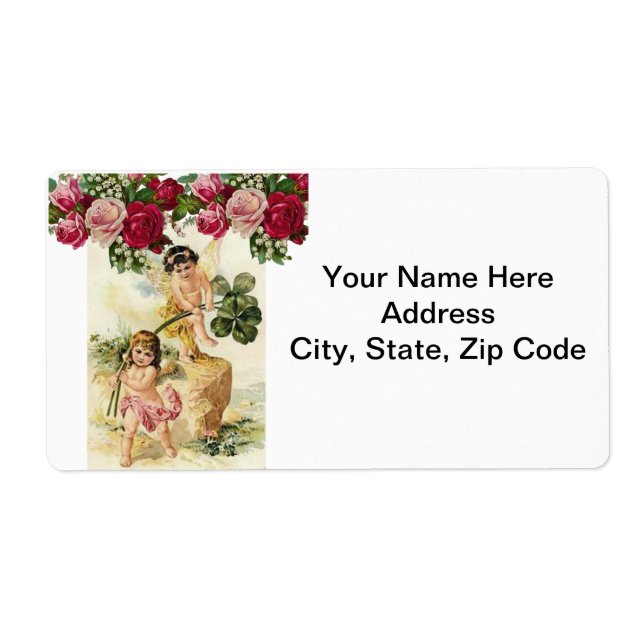 Etiquetas de Dia de Patrick (Frente)