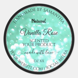 Etiquetas de embalagem de produtos com brilho lacr