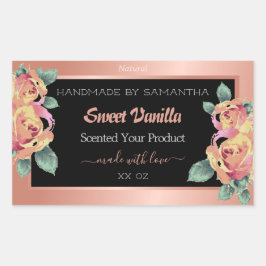 Etiquetas de embalagem de produtos de florescência