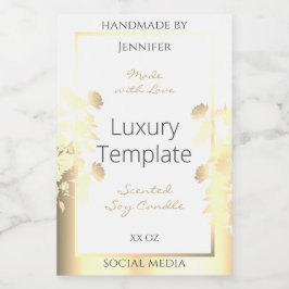 Etiquetas de embalagem de produtos flexíveis de lu