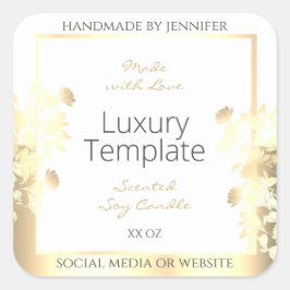 Etiquetas de embalagem de produtos flexíveis de lu