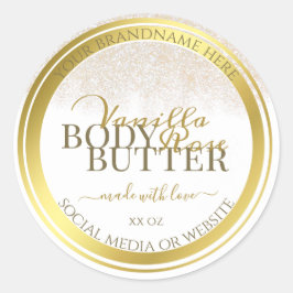 Etiquetas de embalagem de produtos impressionantes