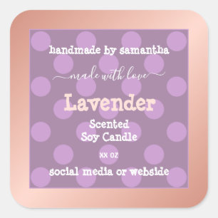 Etiquetas de embalagem de produtos pontilhados em 