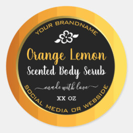 Etiquetas de embalagem de produtos profissionais L