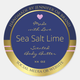 Etiquetas de embalagem do produto extravagante Azu