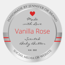 Etiquetas de empacotamento de produtos deliciosas