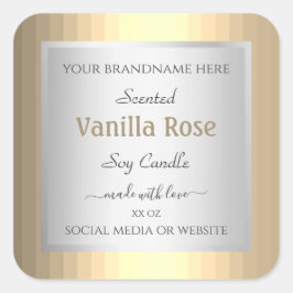 Etiquetas de empacotamento de produtos modernos pr