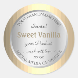 Etiquetas de empacotamento de produtos modernos pr