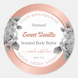 Etiquetas de encapsulamento de Cinza e branco Dour