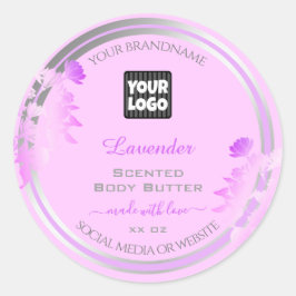 Etiquetas de encapsulamento de logotipo personaliz