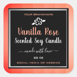 Etiquetas de encapsulamento de produtos, cor-de-ro