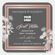 Etiquetas de encapsulamento de produtos da cinza c