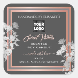 Etiquetas de encapsulamento de produtos da cinza c