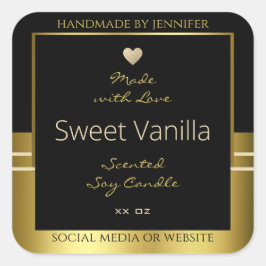 Etiquetas de encapsulamento de produtos de luxo pr