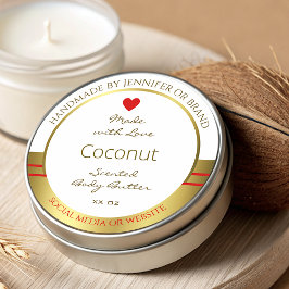 Etiquetas de encapsulamento de produtos elegantes,