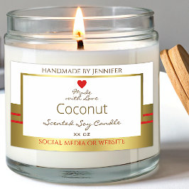 Etiquetas de encapsulamento de produtos elegantes,