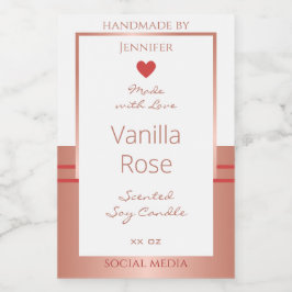 Etiquetas de encapsulamento de produtos luxuosos R