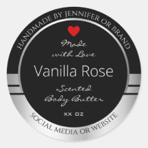 Etiquetas de encapsulamento de produtos modernos p