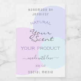 Etiquetas de encapsulamento de produtos para cores