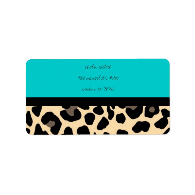 Etiquetas de endereço (Frente)