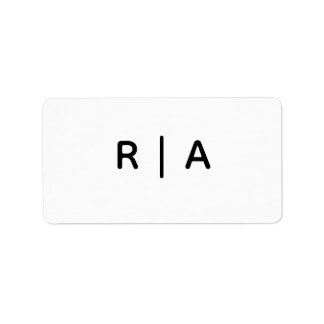 Etiquetas de Endereço