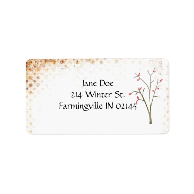 Etiquetas de endereço (Frente)