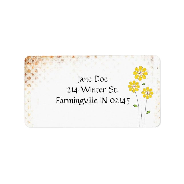 Etiquetas de endereço (Frente)