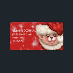 Etiquetas de Endereço CHRISTMAS para papais noeis<br><div class="desc">Etiquetas de Endereço CHRISTMAS para papais noeis</div>