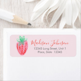 Etiquetas de Endereço de Devolução | Chá de Bebê |