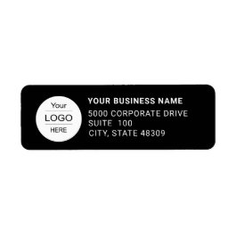 Etiquetas de Endereço de Devolução com Logotipo de