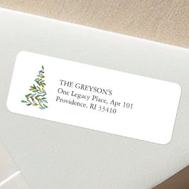 Etiquetas de endereço de devolução da árvore de Na