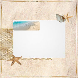 Etiquetas de Endereço de Devolução de Casamento de