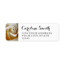 Etiquetas de Endereço de Devolução de Casamento Fl