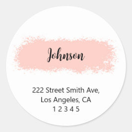 Etiquetas de Endereço de Devolução de rico