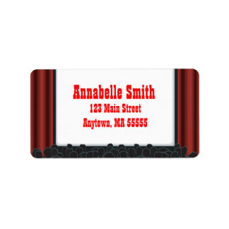 Etiquetas de Endereço de Festa de aniversário do C