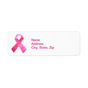 Etiquetas de Endereço de Fita de Camuflagem Rosa