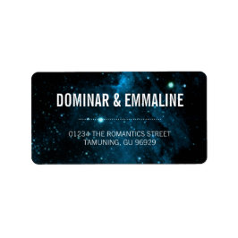 Etiquetas de Endereço de Galáxia Azul