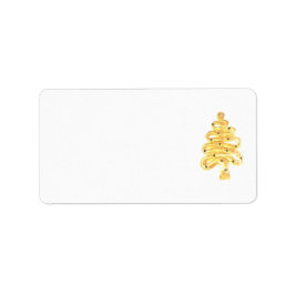 Etiquetas de Endereço de Natal arte e design