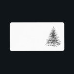 Etiquetas de endereço de Natal CHRISTMAS TREE<br><div class="desc">Design de Árvore de Natal com etiquetas de endereço de Natal</div>