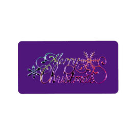 Etiquetas de endereço de Natal SASONAL