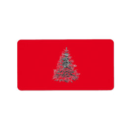 Etiquetas de Endereço de Natal SEASONAL