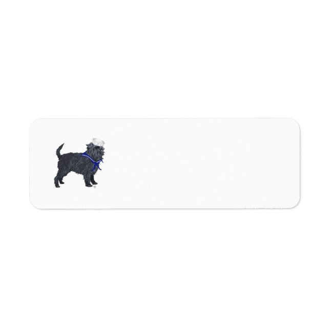 Etiquetas de Endereço de Remessa Affenpinscher (Frente)