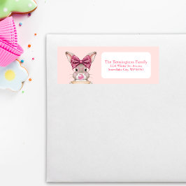 Etiquetas de Endereço de Retorno de Coelho da Pásc