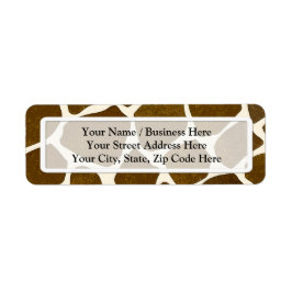 Etiquetas de Endereço de Retorno de Impressão Gira