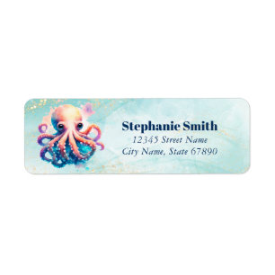 Etiquetas de Endereço de Retorno de Octopus