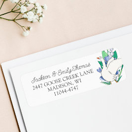 Etiquetas de Endereço de Retorno do bobo